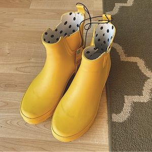 Yellow Gardening/Rain Boots
